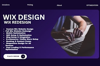 build wix website redesign wix website wix website design and redesign