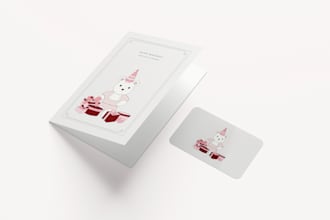 create greeting cards that carry warmth and quiet beauty