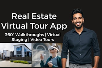 build and develop a virtual tour real estate app for high converting property