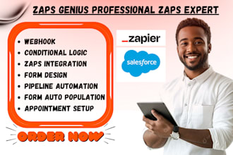 setup zapier integration tables delay email schedule email parser salesforce