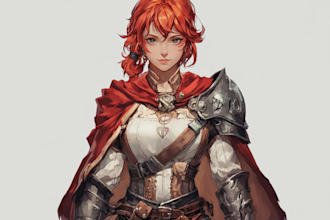 draw your oc, world of warcraft or dnd fantasy character