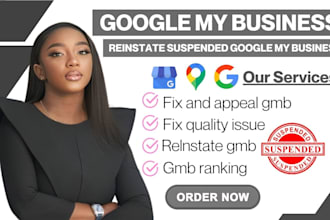 reinstate and approve suspended google business profile suspension gmb appeal