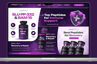 build peptide website fda compliant peptide website woocommerce peptide website
