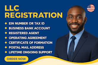 do US llc registration, ein, registered agent, boi, dissolve llc, wyoming llc