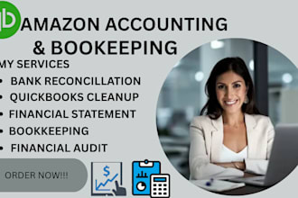 do expert bookkeeping, clean up, and financial reports in quickbooks online,