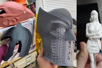 3d print and paint 3d model resin printing miniature painting warhammer 40k bust