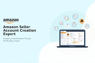 professionally create and verify your amazon seller central account
