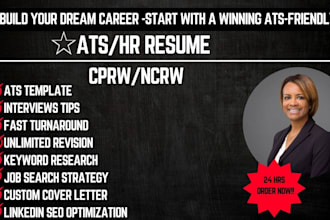 write a professional ats optimize resume, cover letter, linkedin profile