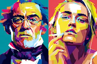 create your photo into awesome wpap pop art