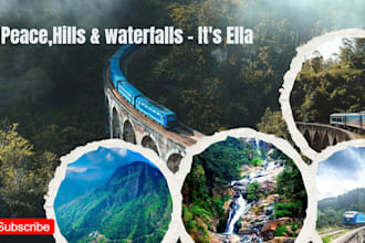 design stunning travel vlog thumbnails to grab attention easily