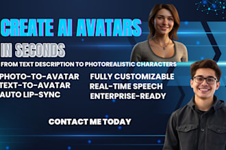 build ai metahuman avatar generator web app with automated ai model integration