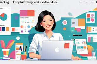 design eye catching thumbnail and edit viral short video