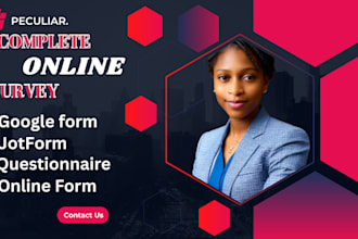 create online survey, google form, jotform, online form, questionnaire, typeform