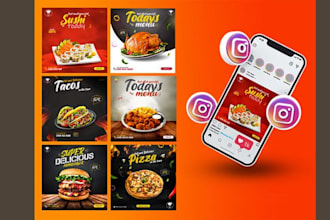 design food menu, restaurant menu design, food flyer, digital menu and postcard