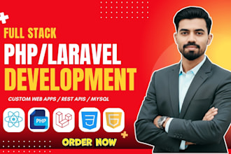 php laravel developer php developer laravel crm saas react next js developer