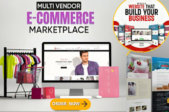 develop custom wordpress multi vendor with wfc, dokan woocommerce website design