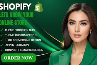 ecommerce website shopify expert shopify bug fix theme customization custom code