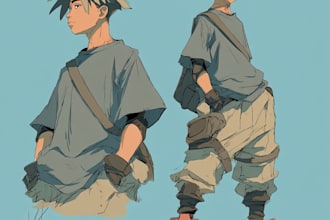 draw anime manga illustration