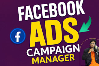 setup and manage your fb ads meta fb ad campaign advertising marketing campaign