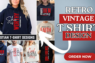 design retro vintage etsy t shirt design apparel t shirt mock up design