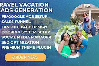 generate vacation leads travel agency leads travel leads hostel booking tourism