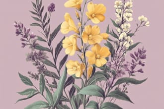 produce your botanical illustration or digital drawing