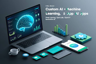 build custom machine learning deep learning  generative ai web apps ai models