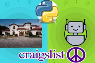 develop craigslist bot, auto listing, facebok marketplace bot, facebook ip track