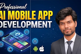 develop ai mobile app for android and ios with gpt and API integration