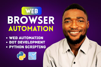 automate browser tasks, create bots, and develop python scripts