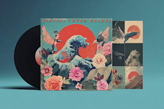 design album cover or single cover art