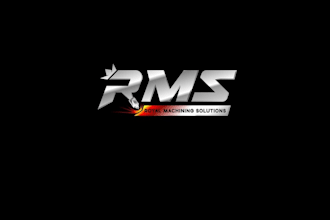 design royal machining solutions fantastic brand logo