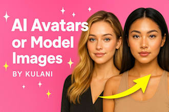 create stunning ai avatars or influencer style model images for you
