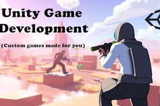 develop a 2d or 3d unity mobile game