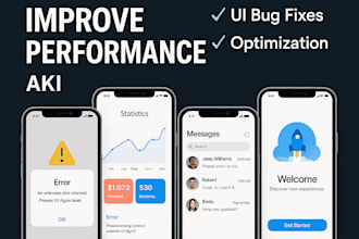 fix ios app crashes, UI bugs and performance issues in swift