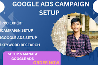 create and setup google display ads campaign