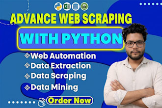 do web scraping, python web scraping, data scraping, and data mining in python