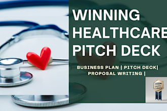 investor ready eu au usa uk healthcare and biotech pitch deck presentation ppt