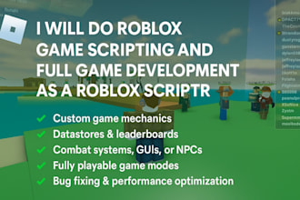 do roblox game scripting, game developer, roblox scripter, roblox development