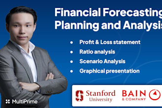 prepared financial forecast, projection and analysis