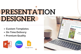design creative presentations, canva and google slides