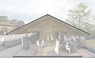 do sectional perspective, axo, diagram renderings