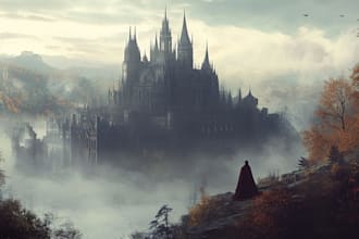 draw professional, minimalist, fantasy book and ebook covers