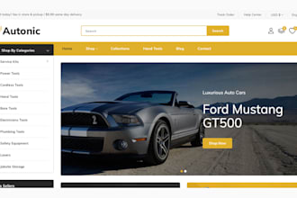 automotive shopify store automotive store auto parts store automotive website