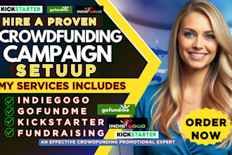 do kickstarter gofundme, indiegogo, fundraising, crowdfunding, campaign creation