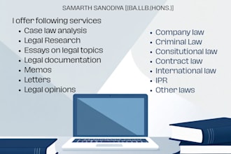 conduct legal research and write memos, opinions, or article