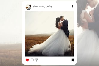 create aesthetic instagram posts and story designs for your brand