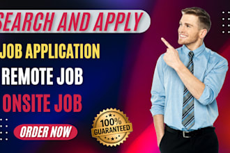 search and apply, job application for a remote job, onsite job on your behalf