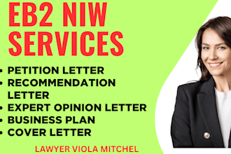 draft your eb2 niw petition and gather supporting evidence for your application