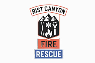 design a bold and custom fire logo for your brand or business